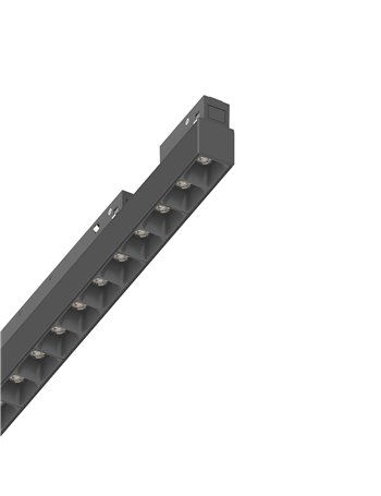 Ego accent 13w 3000k on-off bk sistema lineare LED