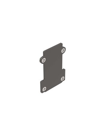 Ego end cap recessed senza foro bk accessori 