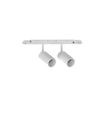 Ego track double 16w 3000k dali wh sistema lineare LED