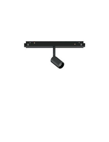 Ego track single 03w 3000k on-off bk sistema lineare LED