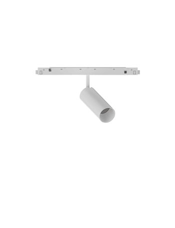 Ego track single 12w 3000k on-off wh sistema lineare LED