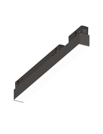 Ego wide 07w 3000k dali bk sistema lineare LED