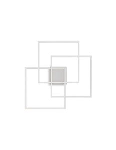 Frame pl quadrato bianco lampada da soffitto LED