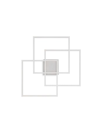 Frame pl quadrato bianco lampada da soffitto LED