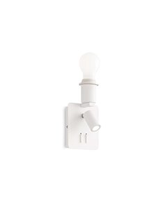 Gea map2 bianco lampada da parete E27/LED