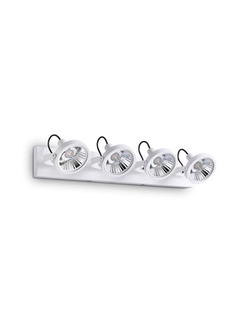 Glim pl4 bianco lampada da soffitto GU10