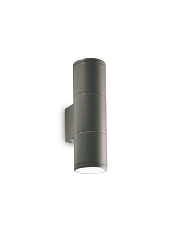 Gun ap2 small antracite lampada da parete GU10