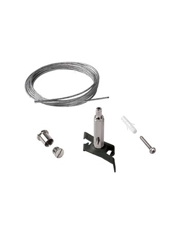 Link trimless kit pendant no rosone 3 mt bk kit pendant 