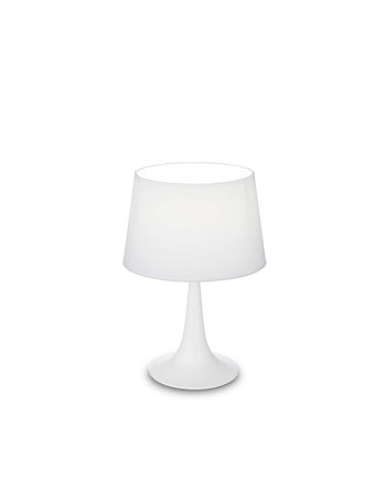 London tl1 small bianco lampada da tavolo E27
