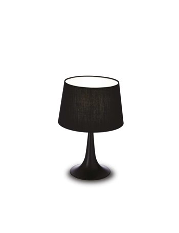 London tl1 small nero lampada da tavolo E27