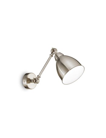 Newton ap1 nickel lampada da parete E27