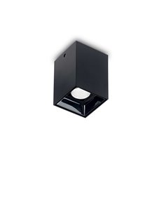 Nitro pl 10w square nero lampada da soffitto LED