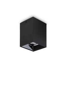 Nitro pl 15w square nero lampada da soffitto LED