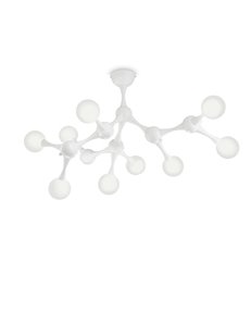 Nodino pl9 bianco lampada da soffitto G9
