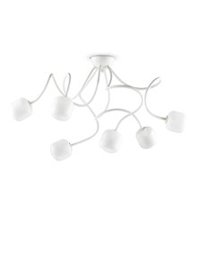 Octopus pl6 bianco lampada da soffitto G9