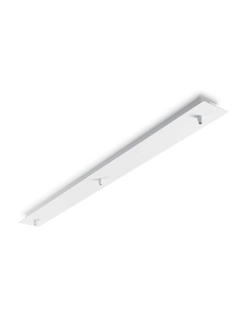 Rosone lineare 3 luci bianco rosone 
