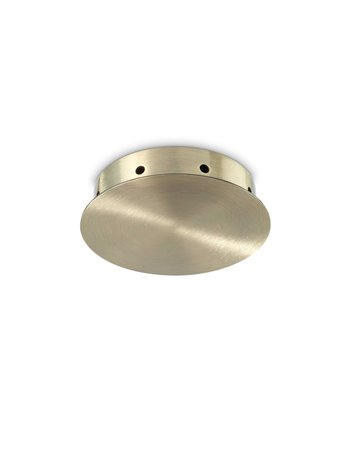Rosone magnetico 8 luci ottone brunito rosone 