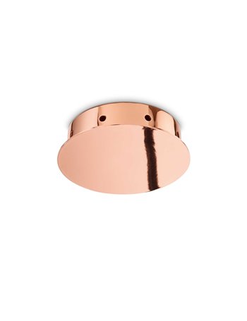 Rosone magnetico 8 luci rame brunito rosone 