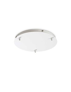 Rosone standard 3 luci bianco rosone 