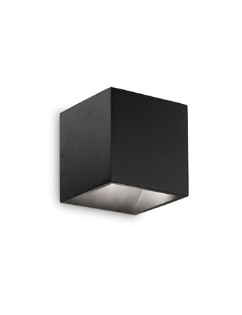 Rubik ap nero 3000k lampada da parete LED