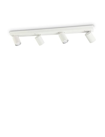 Rudy pl4 bianco lampada da soffitto GU10