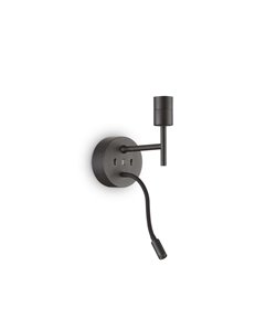 Set up map2 nero lampada da parete E27/LED