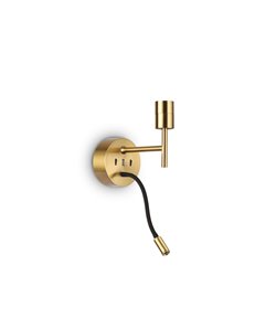 Set up map2 ottone lampada da parete E27/LED