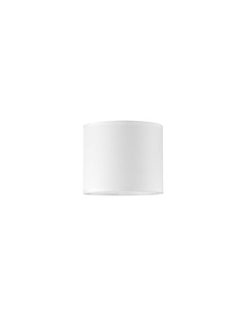 Set up paralume cilindro d16 bianco paralume 
