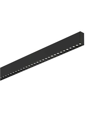 Steel accent bk 4000k lampada da soffitto LED