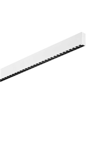 Steel accent wh 3000k lampada da soffitto LED