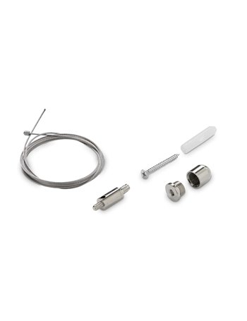 Steel kit single steel cable 2 mt kit pendant 