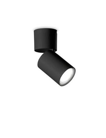 Toby pl1 nero lampada da soffitto GU10