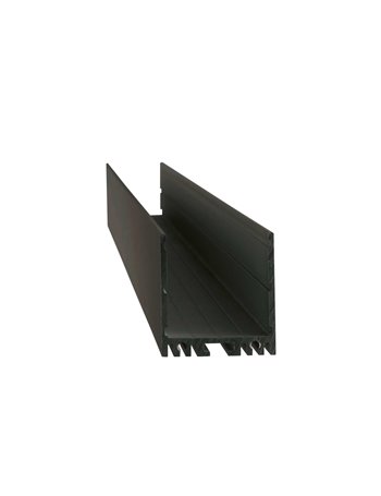 Vision trimless profilo 2000 mm bk sistema lineare 