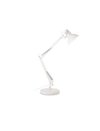 Wally tl1 total white lampada da tavolo E27