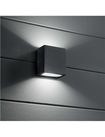 Argo ap antracite 3000k lampada da parete LED