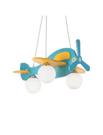 Avion sp3 azzurro lampada a sospensione E14