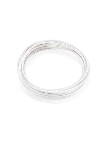 Cavo tessuto 10m bianco cavo elettrico 