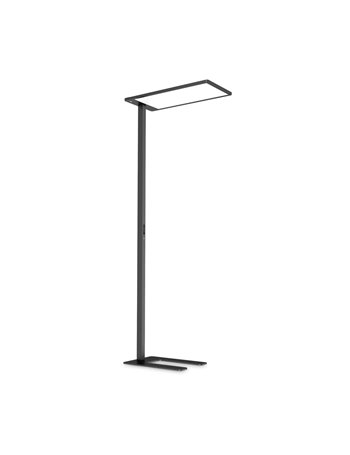 Comfort pt 3000k nero lampada da terra LED