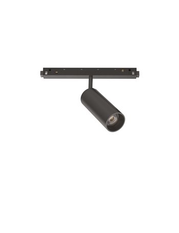 Ego track single 12w 3000k 1-10v bk sistema lineare LED