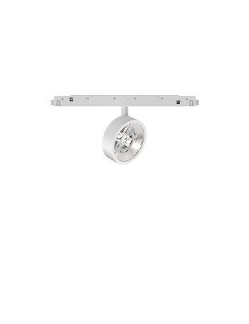 Ego track flat single 09w 3000k 1-10v wh sistema lineare LED