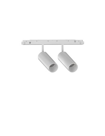 Ego track double 24w 3000k 1-10v wh sistema lineare LED