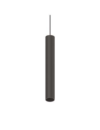Ego pendant tube 12w 3000k 1-10v bk sistema lineare LED