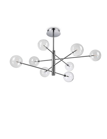 Equinoxe sp8 cromo lampada a sospensione G4