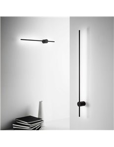 Essence ap 20w nero lampada da parete LED