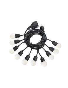 Fiesta sp10 nero lampada a sospensione E27