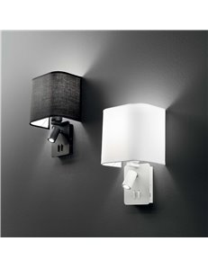 Gea map2 bianco lampada da parete E27/LED 2