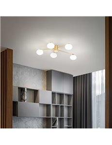 Hermes pl5 lampada da soffitto G9