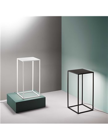 Ipotesi pt h73 nero lampada da terra LED