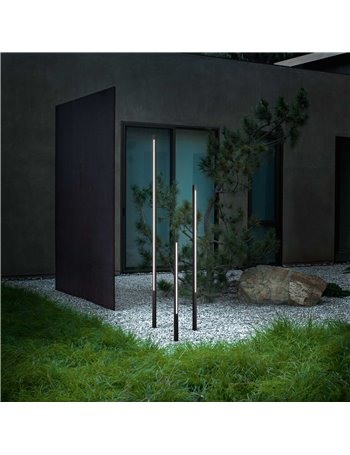 Jedi pt h120 nero lampada da terra LED