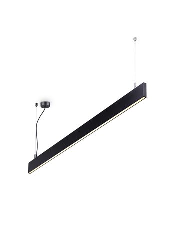 Linus sp 3000k bk lampada a sospensione LED